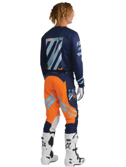 Bluza enduro Thor Launchmode Futura niebiesko-pomarańczowa