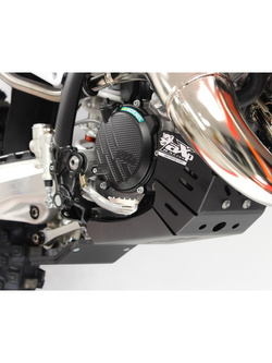 Płyta pod silnik AXP Racing Xtrem GasGas, KTM, Husqvarna (wybrane modele) z osłoną podnośnika czarna 