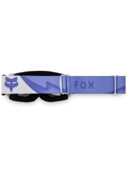 Gogle motocyklowe dziecięce Fox Main Noble z lekko przyciemnianą szybką, szaro-fioletowe