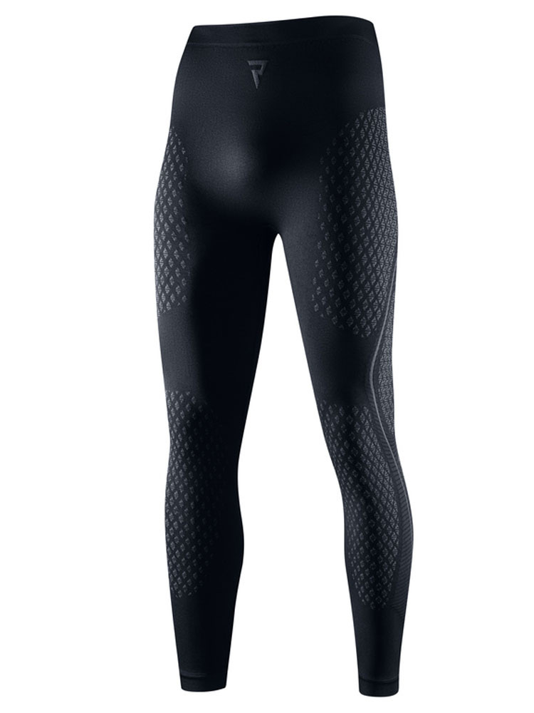 Leginsy termoaktywne Rebelhorn Therm II czarno-szare