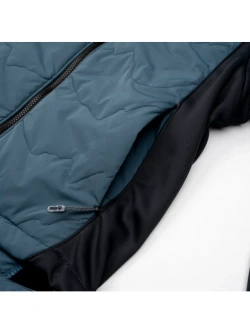 Kurtka przeciwdeszczowa Knox Modra czarno-niebieska