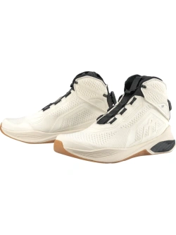 Buty motocyklowe Icon Hooligan AF CE białe