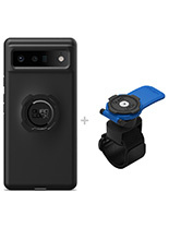 Zestaw: etui na telefon Google Pixel 6 + uchwyt Quad Lock montowany za pomocą paska z szybkozłączką