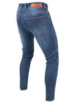 Jeansy motocyklowe Rebelhorn Classic III Skinny Fit niebieskie