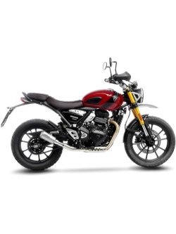 Tłumik motocyklowy LeoVince LV-10 Triumph Speed 400 (24-)/ Scrambler 400X (24-) stalowy [bez homologacji]