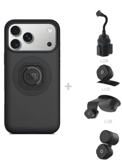 Zestaw do samochodu: etui MAG na telefon iPhone 18 Pro Max (magnetyczne) oraz mocowanie Quad Lock