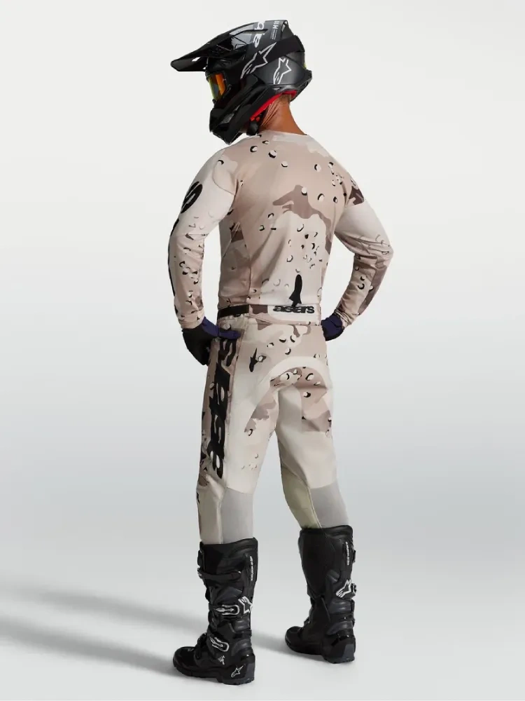 Bluza cross Alpinestars MX Racer Lone brązowo-czarna