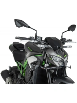 Przednie spoilery Puig Kawasaki Z900/ SE (25-) czarne matowe