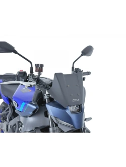 Szyba motocyklowa WRS Sport Yamaha MT-09 (24-) czarna matowa