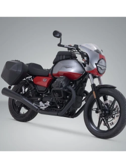 Zestaw: kufry boczne plastikowe Urban ABS + stelaże SLC SW-Motech Moto Guzzi V7 IV (wybrane modele) [poj.: 2 x 16,5l]