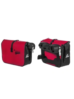 Zestaw dwóch sakw bocznych Touratech Endurance Plug'n'Travel BMW R 1300 GS (23-) czerwone [poj.: 2 x 30l]