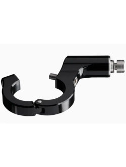 Lusterko motocyklowe uniwersalne Motogadget Mo.view Club Pivot aluminiowe, czarne [długość ramienia: 110 mm] [kompatybilne z kierownicami: 1 cal]