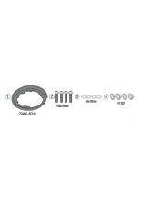 Mocowanie do tankbagów Kappa Tanklock KTM 990 Duke/ R (24-)
