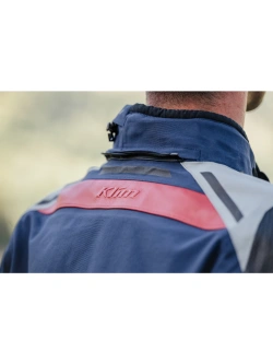 Kurtka motocyklowa tekstylna Klim Kodiak niebiesko-czerwona