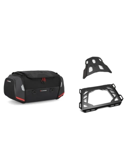 Zestaw: torba na tył Rackpack + stelaż Street-Rack SW-Motech BMW R12 G/ S (25-) [poj.: 32,0-42,0 l]