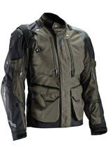 Kurtka motocyklowa tekstylna Leatt ADV MultiTour 5.5 Forest czarno-zielona