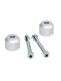 Podwyższenie kierownicy Hepco&Becker BMW G 310 GS (17-) [25 mm w górę] srebrne