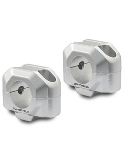 Zestaw podwyższający kierownicę SW-Motech Aprilia, CF Moto, Honda, Suzuki, Yamaha, KTM (wybrane modele) [H: 20mm]