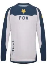 Bluza enduro Fox Ranger biało-niebieska