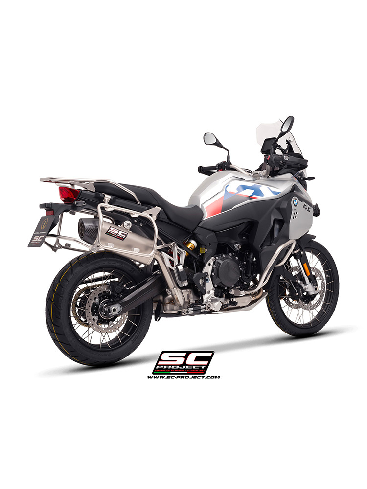 Tłumik motocyklowy SC-Project X-Plorer II GT BMW F 900 GS Adventure (24-) tytan