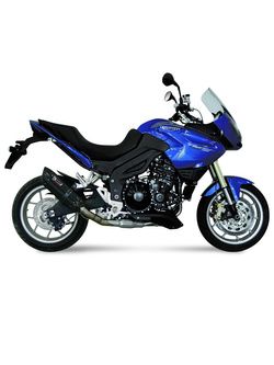 Tłumik motocyklowy Slip-On Line Low (Suono) MIVV do Triumph Tiger 1050 (07-12) czarny