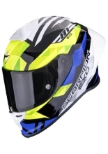 Kask integralny Scorpion EXO-R1 EVO II Air Valere czarno-niebiesko-żółty