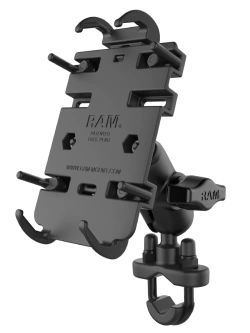 Uniwersalny uchwyt na telefon RAM Quick-Grip z podstawą w kształcie litery U - krótki