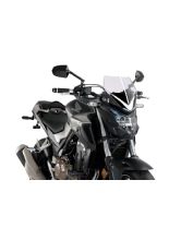 Szyba motocyklowa sportowa PUIG New Generation Honda CB 500F (16-24) przeźroczysty