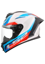 Kask integralny LS2 FF820 Rapid III Hyper biało-niebiesko-czerwony