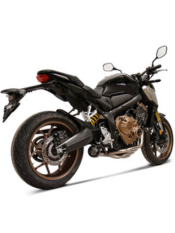 Kompletny układ wydechowy Termignoni Slip-On GP2R - RHT stal nierdzewna + kolektor do Honda CB650 R (19-20)