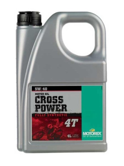 Olej silnikowy Motorex Cross Power 4T  5W/40 4L