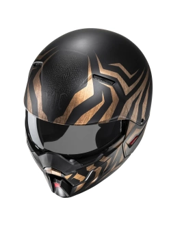 Kask modułowy HJC i20N Thorn czarno-złoty