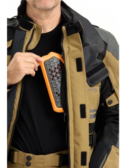 Kurtka motocyklowa tekstylna Rukka TitanTrail-R brązowa