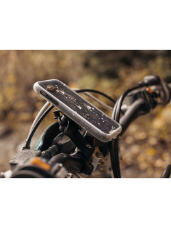 Zestaw na motocykl: etui na telefon iPhone 11 + wodoodporny pokrowiec + mocowanie Quad Lock 