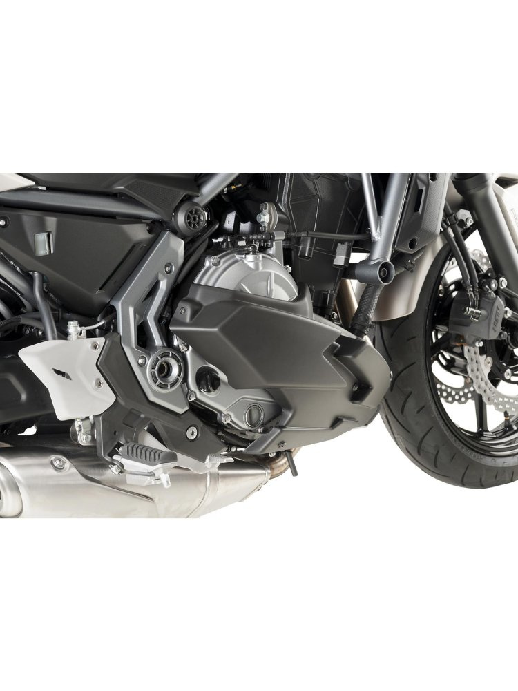 Spoiler silnika PUIG do Kawasaki Z 650 (17-19) czarny matowy