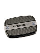 Pokrywa zbiorniczka płynu hamulcowego Yamaha (srebrna)