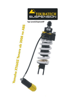Amortyzator typ level 2/ExploreHP Touratech do Yamaha XT660Z Tenere (bez ABS) (08-16)