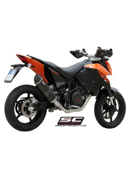 Tłumik (Pełny system 1-1) OWAL SC-Project do KTM 690 DUKE R [08-11]