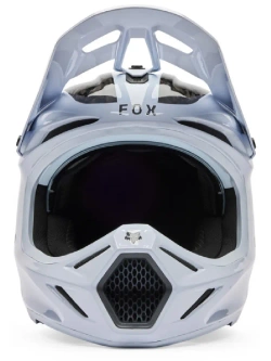 Kask enduro Fox V3 RS Fracture biało-czarny