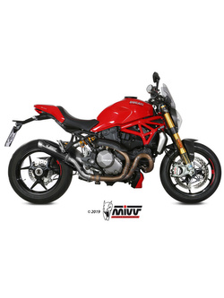 Tłumik motocyklowy Slip-On (GP Pro) MIVV do Ducati Monster 821 (18-20) / 1200 (17-21) carbon