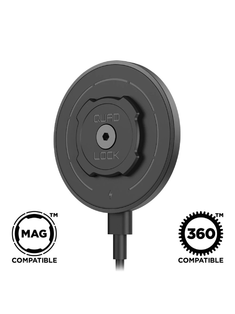 Zestaw 360 Quad Lock: etui MAG na telefon Samsung Galaxy S25 (magnetyczne) oraz wybrane komponenty