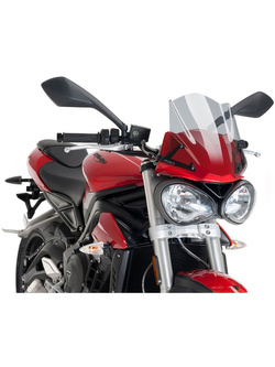 Owiewka PUIG do Triumph Street Triple S (17-19) lekko przyciemniana