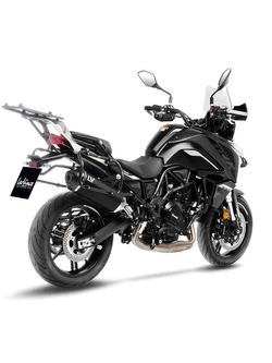 Tłumik motocyklowy LeoVince LV-14 Black Edition Benelli TRK 702/ X (23-24) stal nierdzewna [z homologacją]