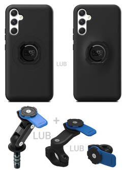 Etui na telefon Samsung Galaxy A34 + mocowanie motocyklowe Quad Lock
