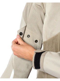 Kurtka motocyklowa damska tekstylna REV’IT! Torque 3 H2O brązowo-biała