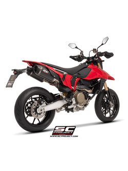 Tłumik motocyklowy podwójny SC-Project SC1-S Ducati Hypermotard 698 Mono/RVE (24-) carbon