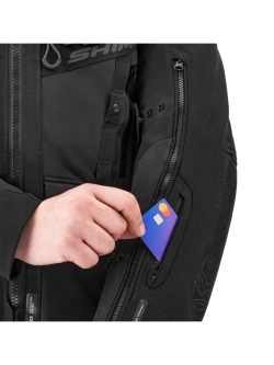 Kurtka motocyklowa tekstylna Shima Tracker czarna
