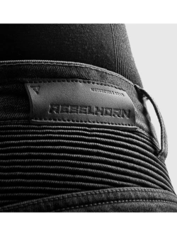 Jeansy motocyklowe Rebelhorn Eagle 4 Regular Fit czarne