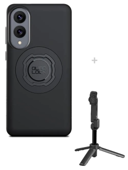 Zestaw: etui MAG na telefon Samsung Galaxy S25 Edge (magnetyczne) + statyw/ selfie stick Quad Lock