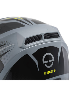 Zestaw: Kask integralny Schuberth S3 Apex czarno-szary + dedykowany interkom motocyklowy Schuberth SC2